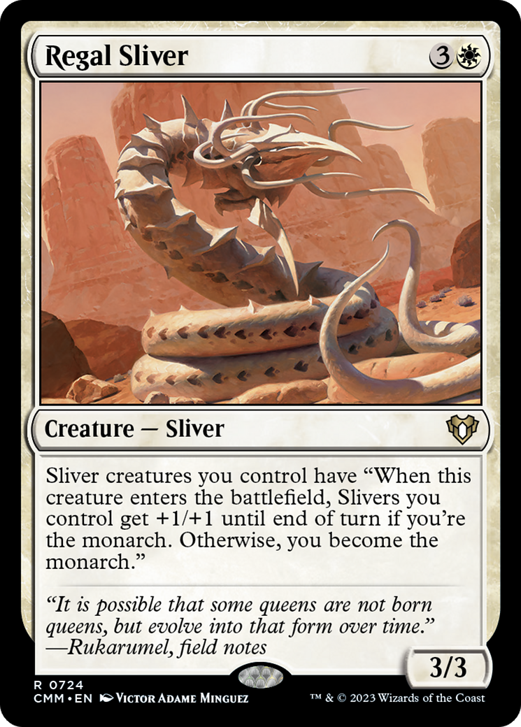 Regal Sliver [Commander Masters]-1