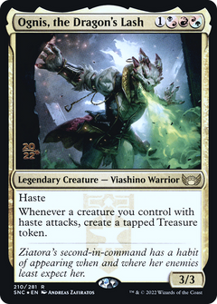 Ognis, the Dragon's Lash [Streets of New Capenna Prerelease Promos]-1