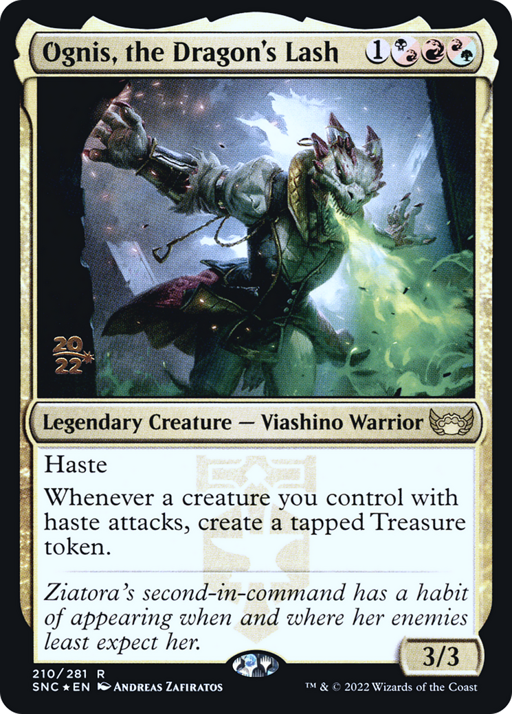 Ognis, the Dragon's Lash [Streets of New Capenna Prerelease Promos]-1