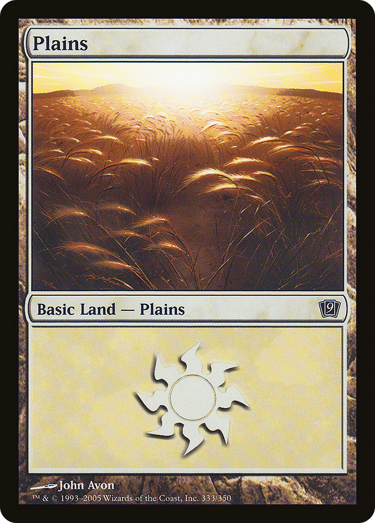 Plains (333) [Ninth Edition]