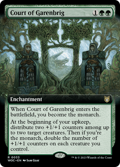 Court of Garenbrig (Extended Art) [Wilds of Eldraine Commander]-1