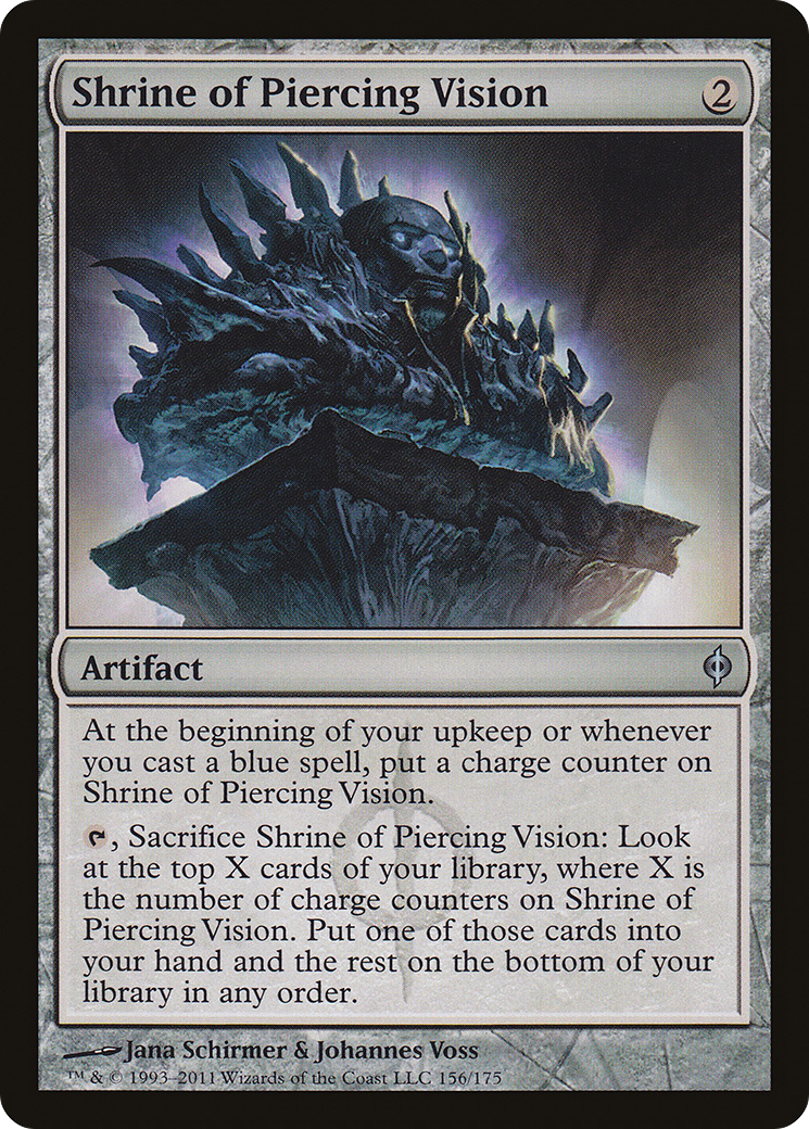 Shrine of Piercing Vision [New Phyrexia]-1
