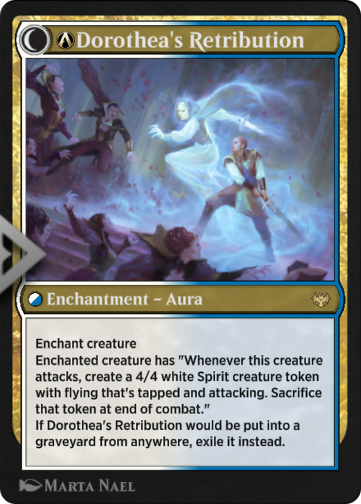 A-Dorothea, Vengeful Victim // A-Dorothea's Retribution (VOW-A-235) - Innistrad: Crimson Vow: (Double Faced Transform)-2