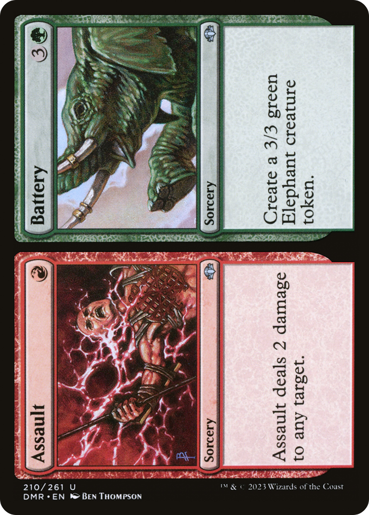 Assault // Battery [Dominaria Remastered]-1