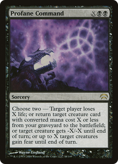 Profane Command [Planechase]-1