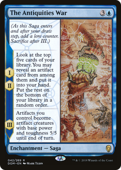 The Antiquities War (Promo Pack) [Dominaria Promos]-1