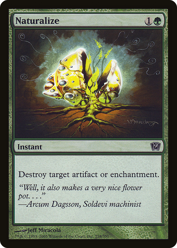 Naturalize (9ED-258) - 9th Edition Foil-1