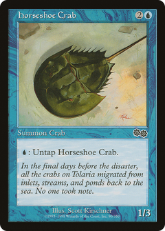 Horseshoe Crab [Urza's Saga]-1