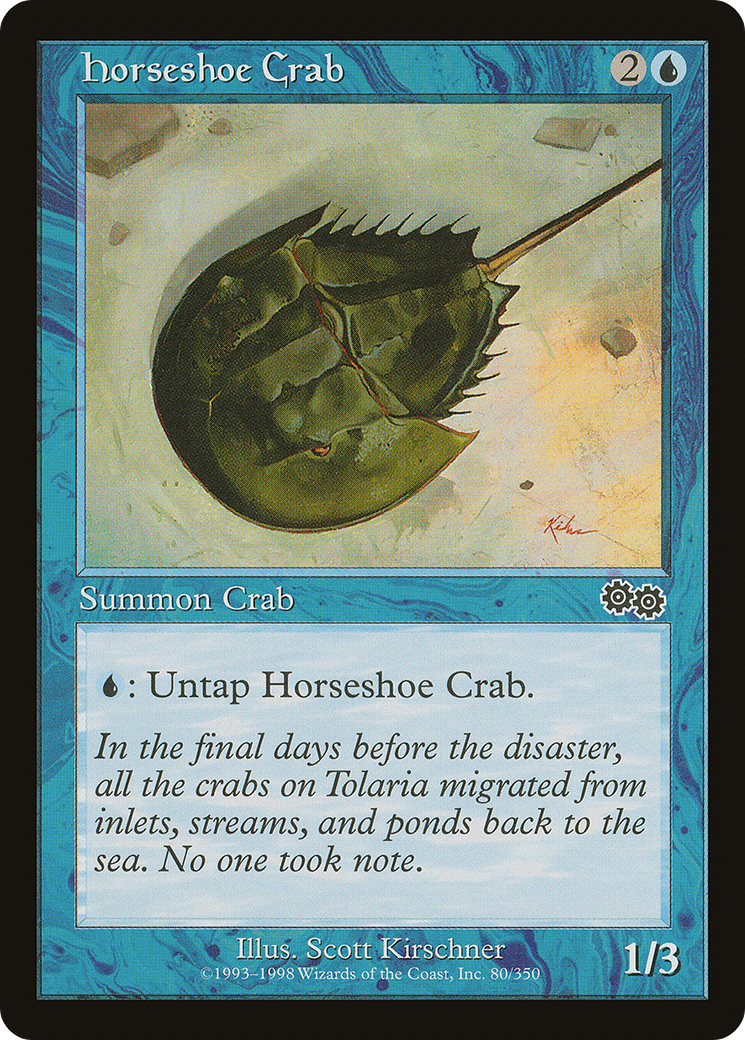Horseshoe Crab [Urza's Saga]-1