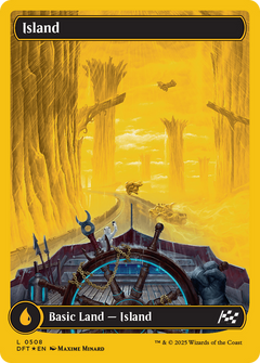 Island (0508) (First-Place Foil) [Aetherdrift]-1