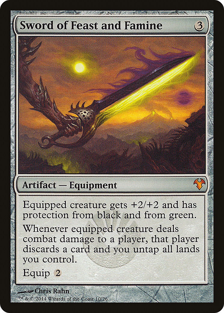 Sword of Feast and Famine [Modern Event Deck 2014]-1