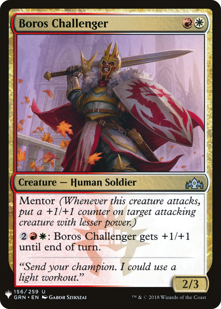 Boros Challenger [Mystery Booster]-1