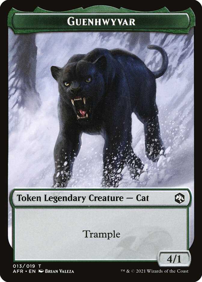 Guenhwyvar Token [Dungeons & Dragons: Adventures in the Forgotten Realms Tokens]-1