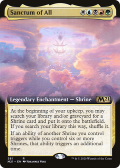 Sanctum of All (Extended Art) [Core Set 2021]-1