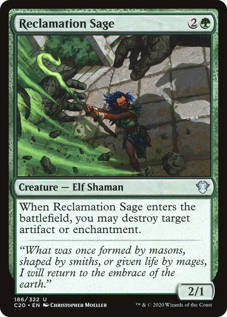 Reclamation Sage [Commander 2020]-1