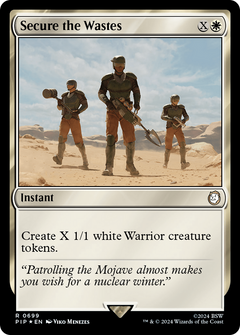 Secure the Wastes (Surge Foil) [Fallout]-1