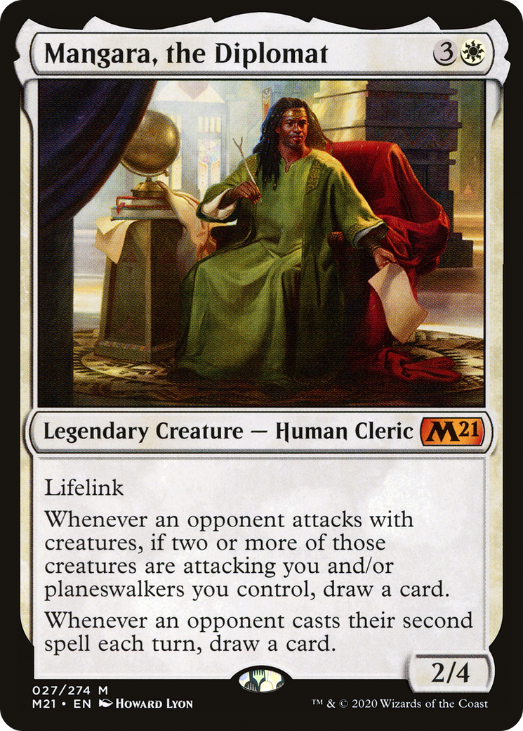 Mangara, the Diplomat [Core Set 2021]-1
