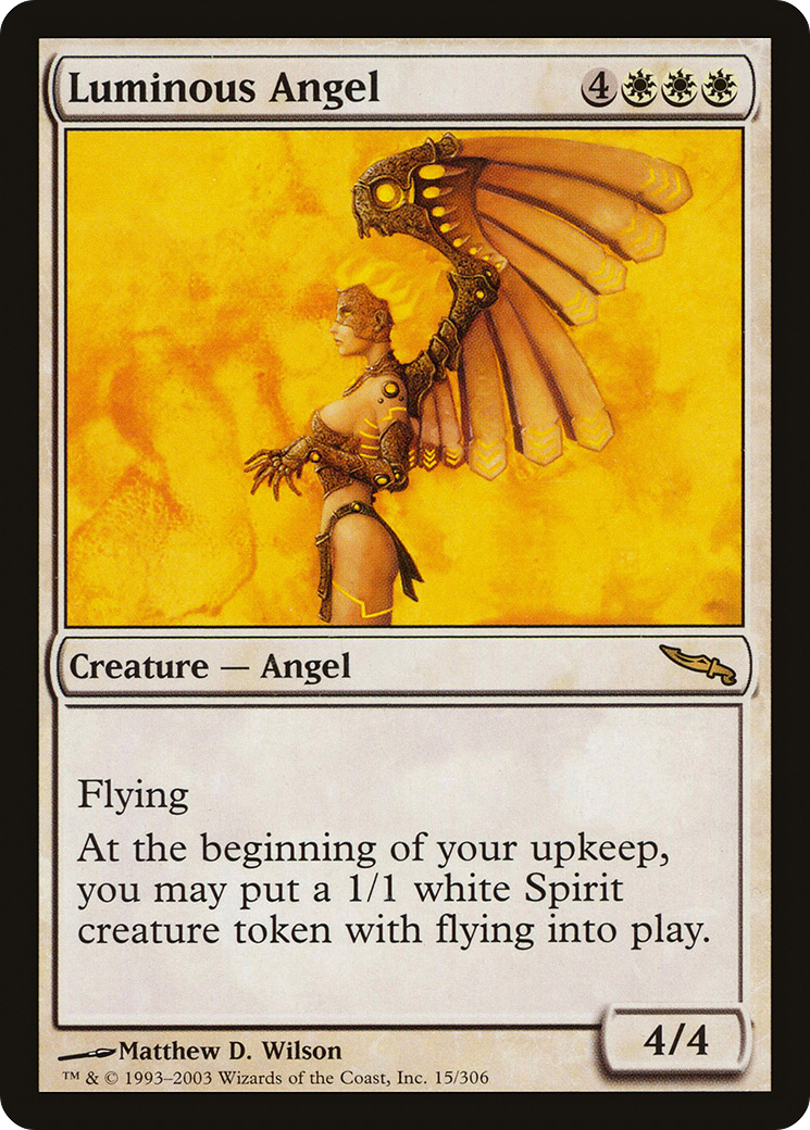 Luminous Angel [Mirrodin]-1