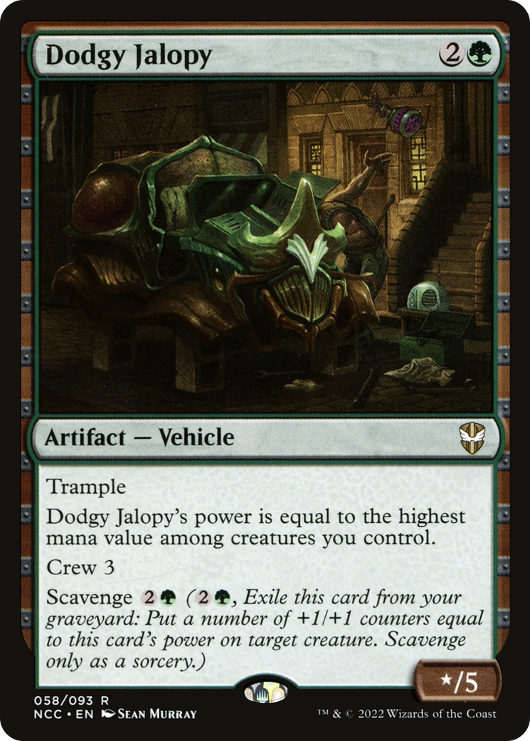 Dodgy Jalopy [Streets of New Capenna Commander]-1