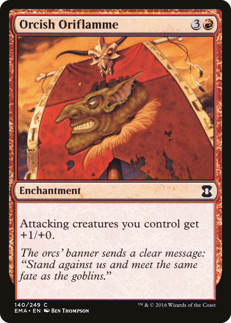 Orcish Oriflamme [Eternal Masters]-1