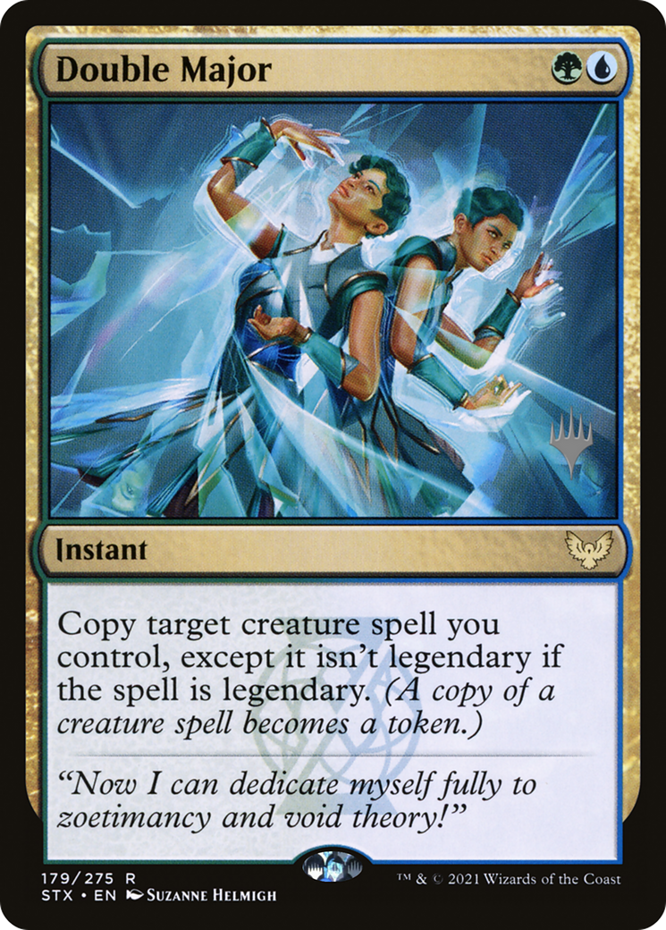 Double Major (Promo Pack) [Strixhaven: School of Mages Promos]-1
