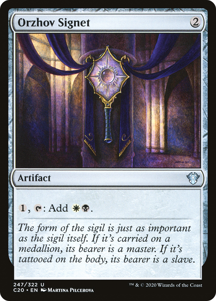 Orzhov Signet [Commander 2020]-1