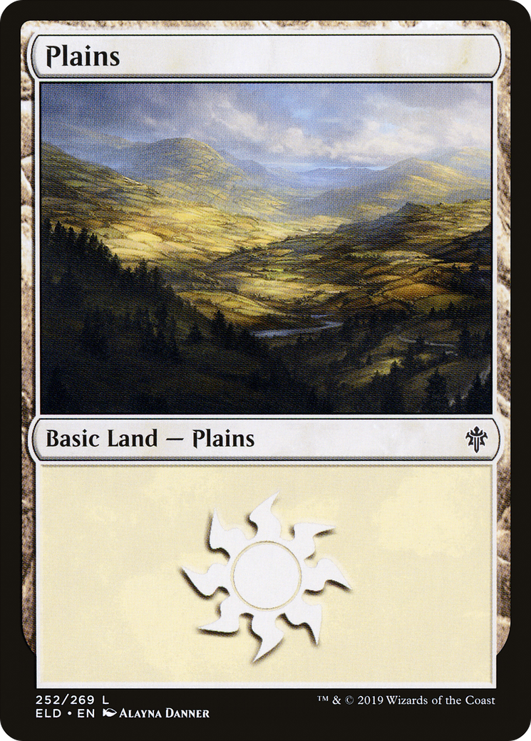 Plains (252) [Throne of Eldraine]-1
