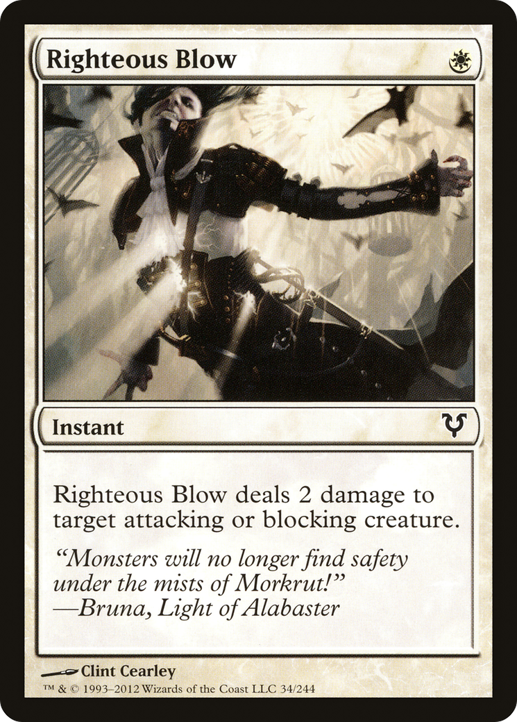 Righteous Blow [Avacyn Restored]-1