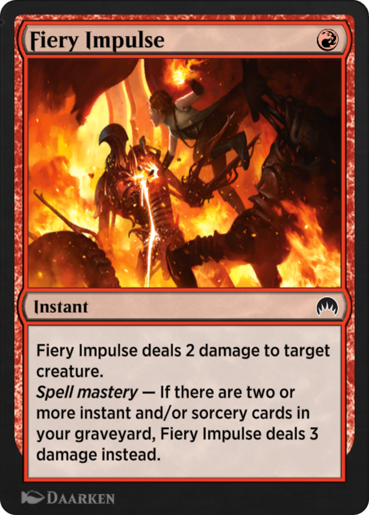Fiery Impulse (EA2-013) - Explorer Anthology 2-1