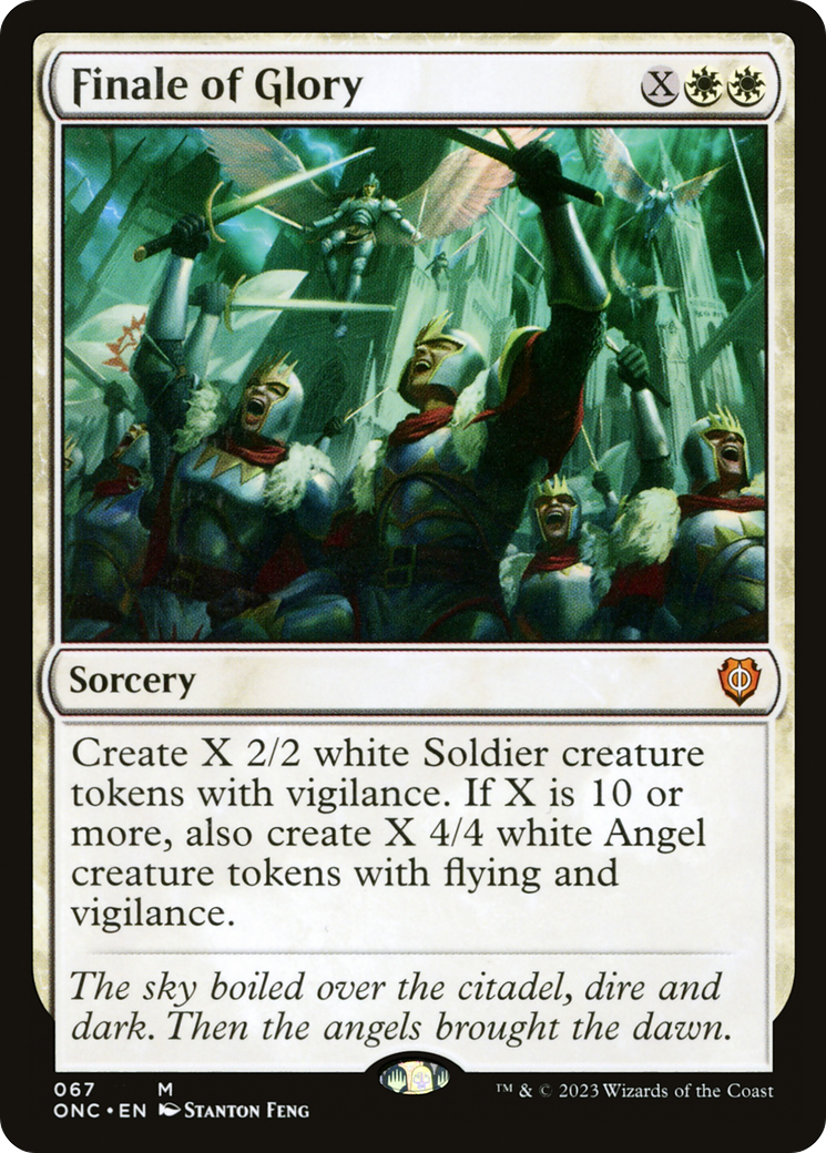 Finale of Glory [Phyrexia: All Will Be One Commander]-1