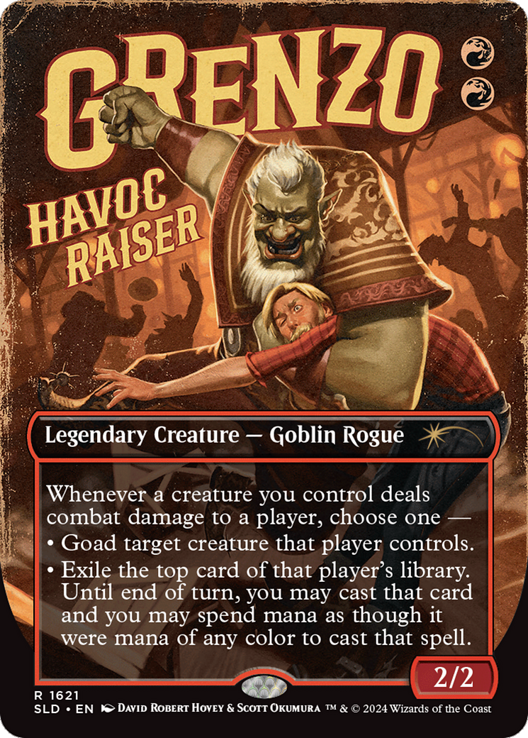 Grenzo, Havoc Raiser (SLD-1621) - Secret Lair Drop (Borderless) Foil-1