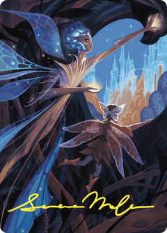 Kindred Discovery // Kindred Discovery (AWOE-067) - Wilds of Eldraine Art Series (Borderless)-3