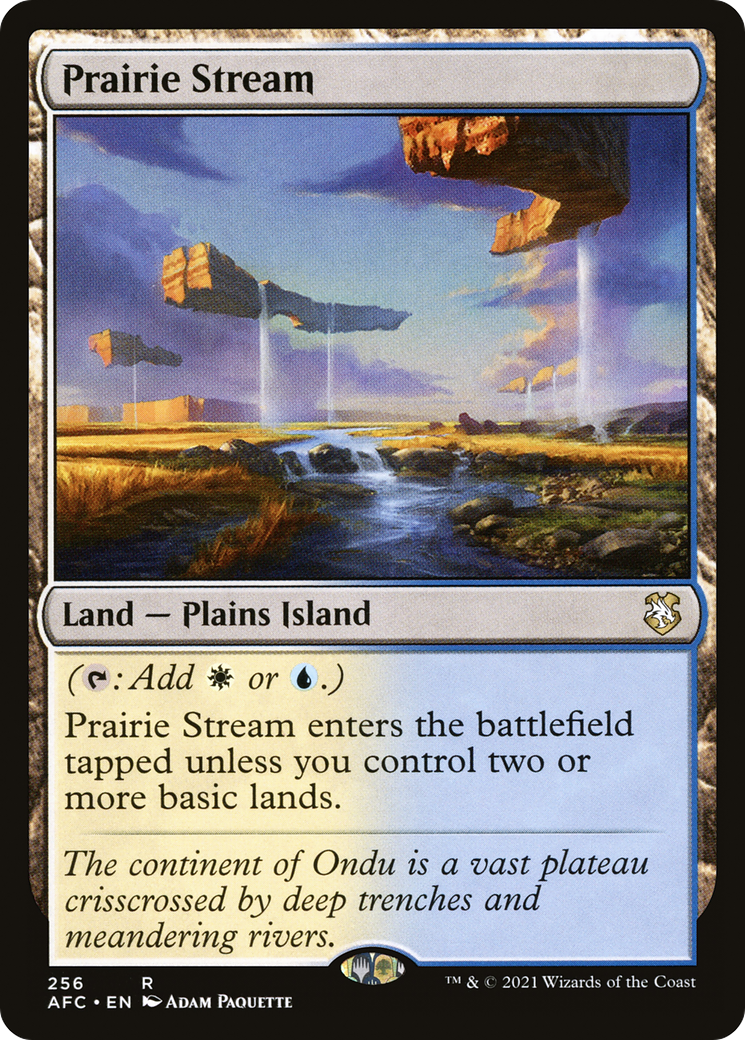 Prairie Stream [Dungeons & Dragons: Adventures in the Forgotten Realms Commander]-1