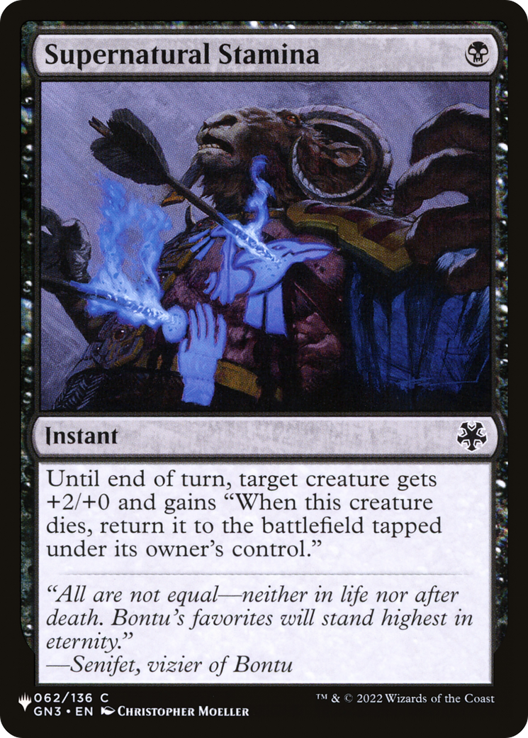 Supernatural Stamina [The List]-1