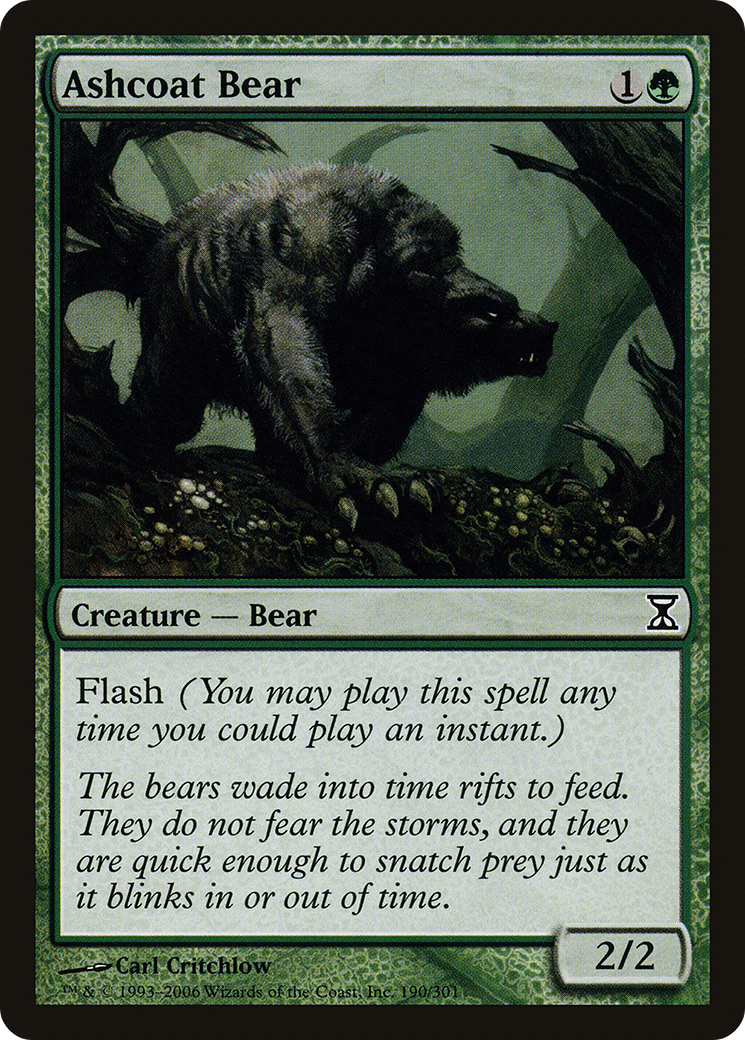 Ashcoat Bear [Time Spiral]-1