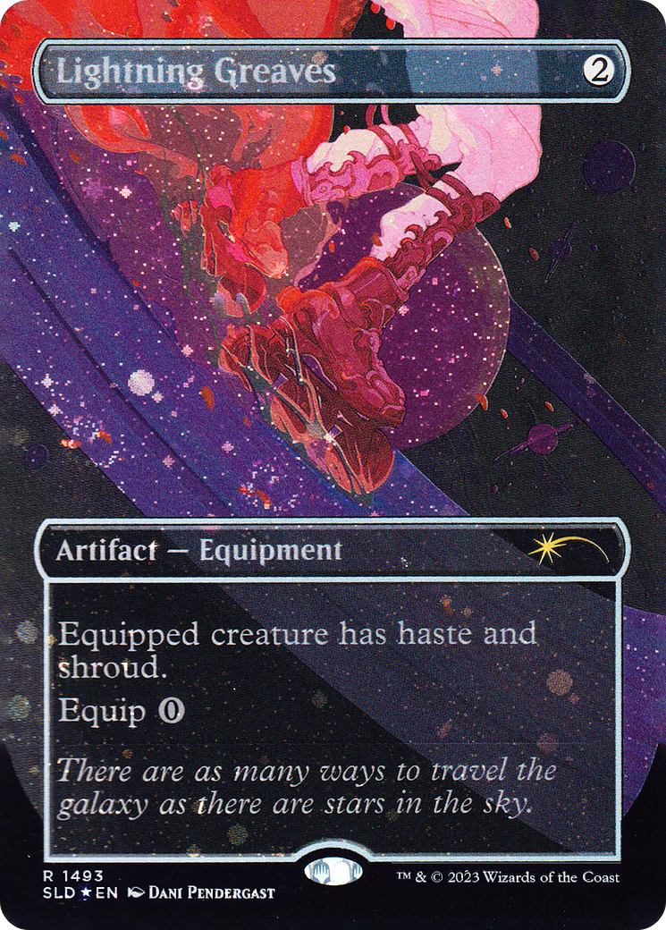 Lightning Greaves (1493) (Galaxy Foil) [Secret Lair Drop Series]-1