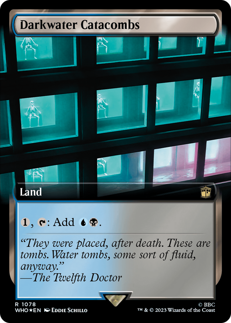 Darkwater Catacombs (Extended Art (Surge Foil) [Doctor Who]-1
