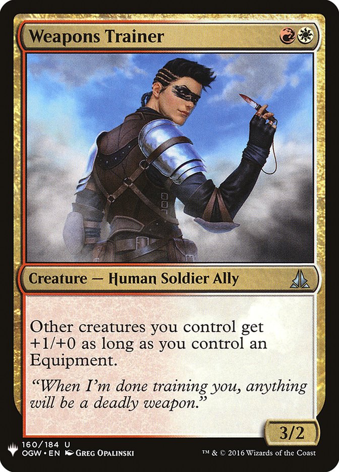 Weapons Trainer [Mystery Booster]-1