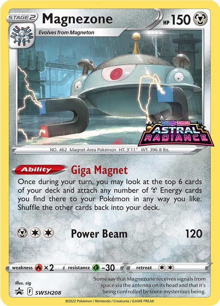 Magnezone (SWSH208) [Sword & Shield: Black Star Promos]-1