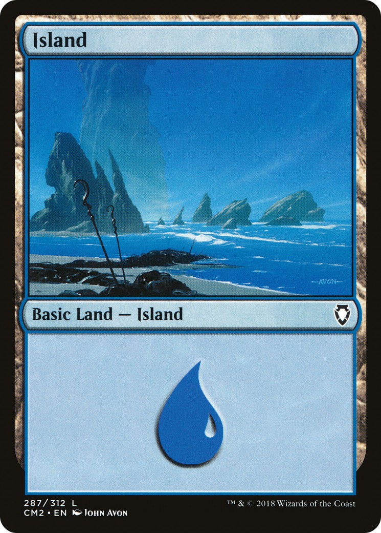 Island (287) [Commander Anthology Volume II]-1