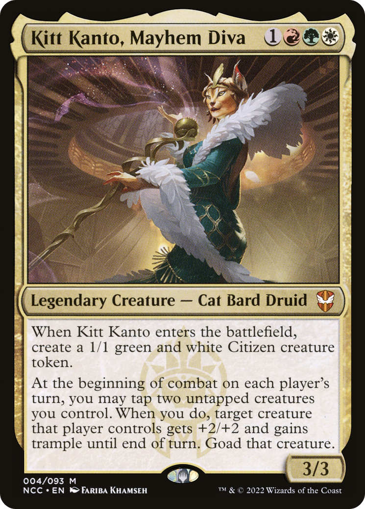 Kitt Kanto, Mayhem Diva [Streets of New Capenna Commander]-1
