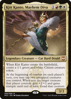 Kitt Kanto, Mayhem Diva [Streets of New Capenna Commander]-1
