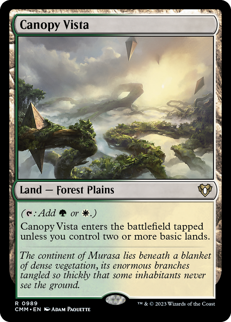 Canopy Vista [Commander Masters]-1