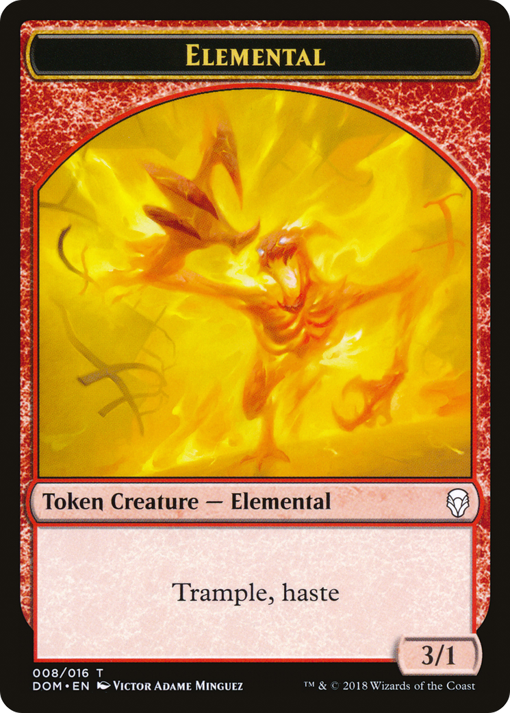 Elemental Token [Dominaria Tokens]-1