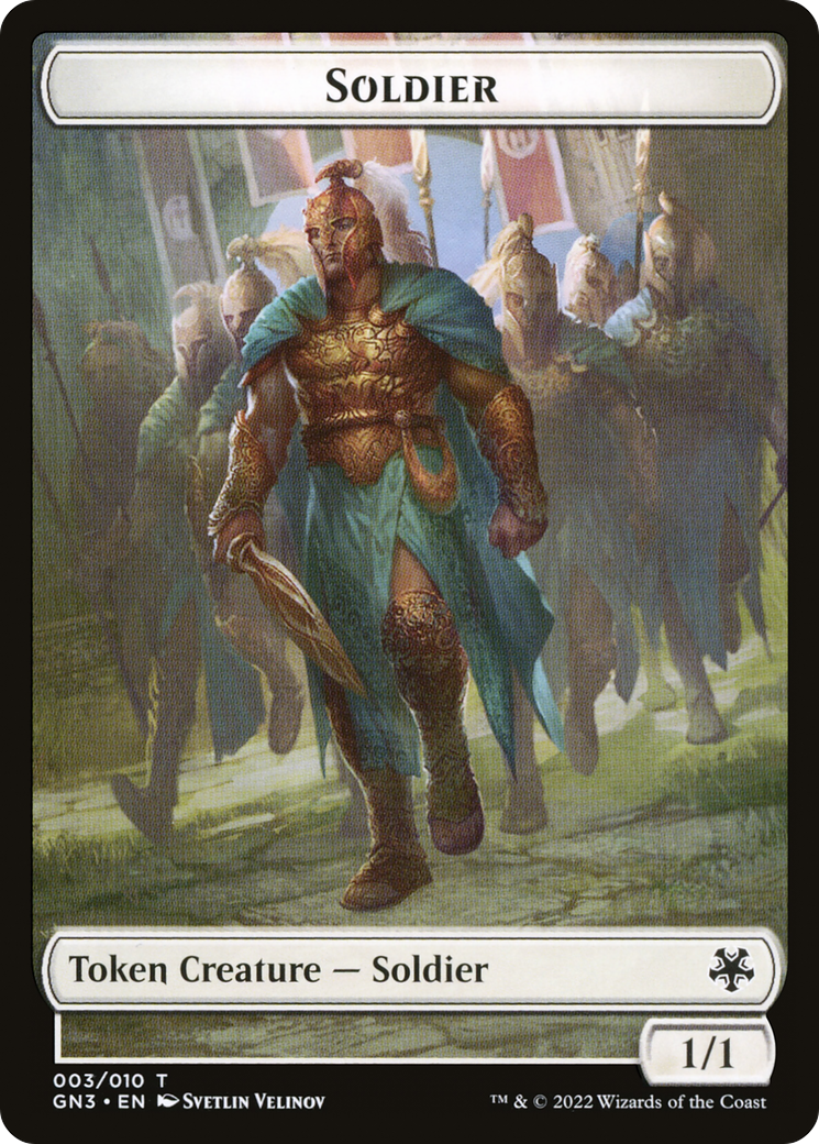 Soldier (TGN3-003) - Game Night: Free-for-All Tokens Foil-1