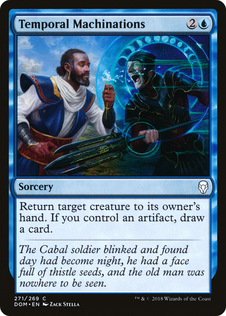 Temporal Machinations [Dominaria]-1