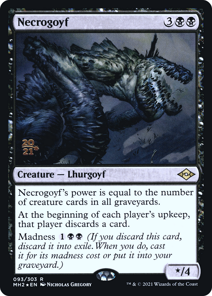 Necrogoyf [Modern Horizons 2 Prerelease Promos]-1