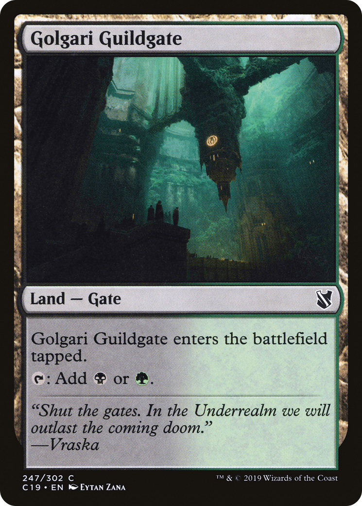 Golgari Guildgate [Commander 2019]-1