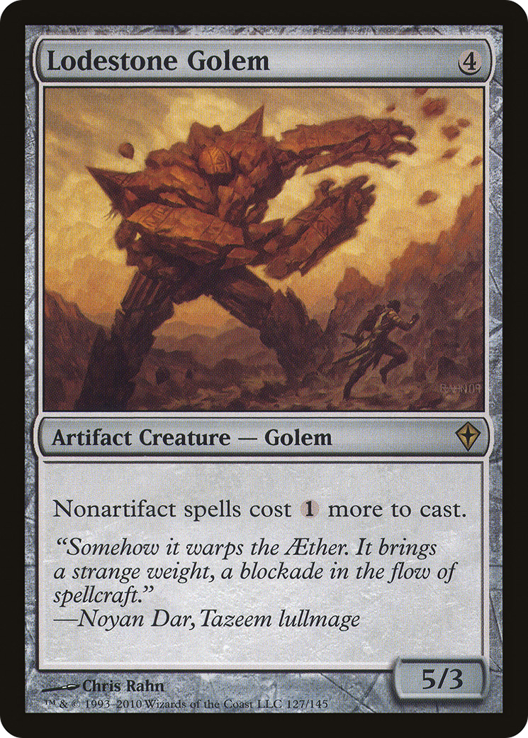 Lodestone Golem [Worldwake]-1