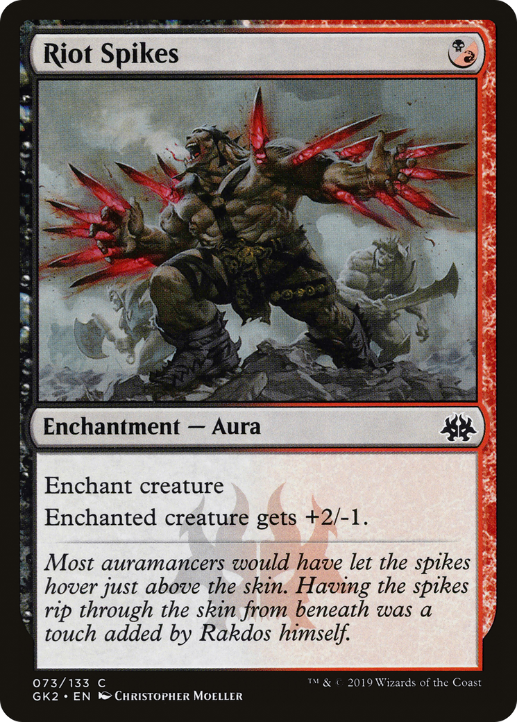 Riot Spikes [Ravnica Allegiance Guild Kit]-1
